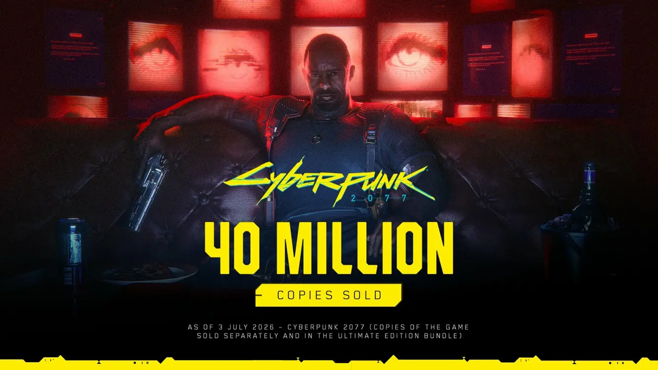 Cyberpunk 2077 Exceeds 40 Million Sales as Edgerunners Season 2 Information Revealed