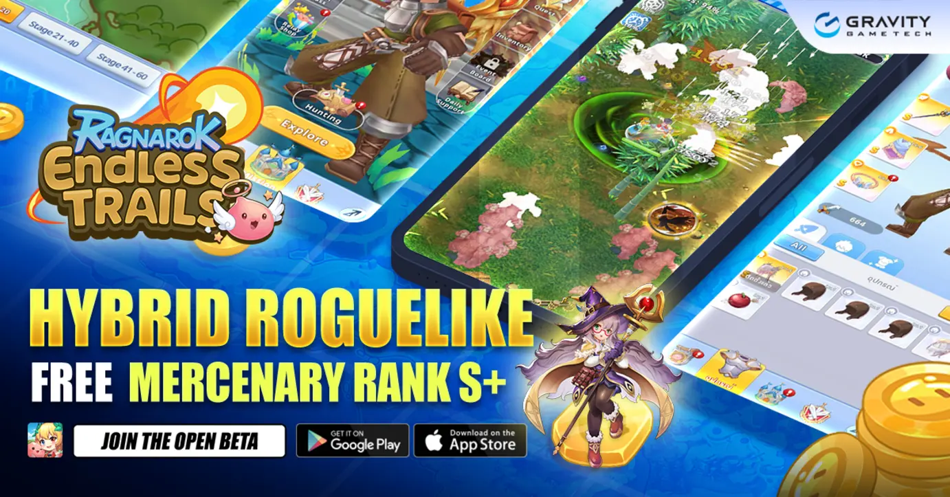 Ragnarok Endless Trails Launches Open Beta Today in Southeast Asia – Log in Now for a Free S+ Rank Mercenary