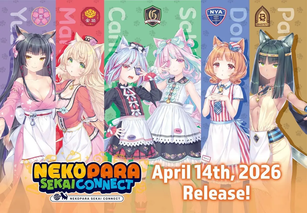 Nekopara Sekai Connect Launches April 14 Featuring Simultaneous Japanese and English Release Amid Major Sale Celebration