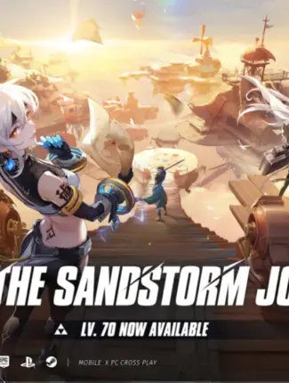 Crystal of Atlan Lv.70 Introduces New Main Quest Sandstorm Journey 36