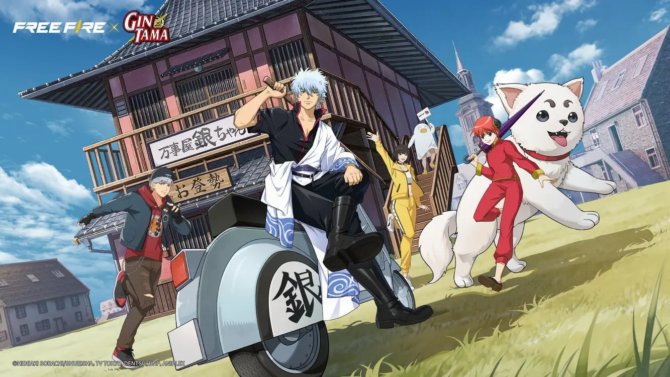 Comedy, Action, and Samurai Spirit Unite in Limited-Time Free Fire x GINTAMA Crossover