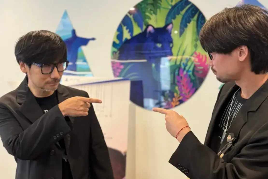 Hideo Kojima Meets His Brazilian Look-Alike at Brasil Game Show 32