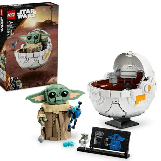 LEGO Grogu Set with Hover Pram Available at Unprecedented Low Prices as Amazon Clears Stock LEGO Grogu Set with Hover Pram Available at Unprecedented Low Prices as Amazon Clears Stock 34