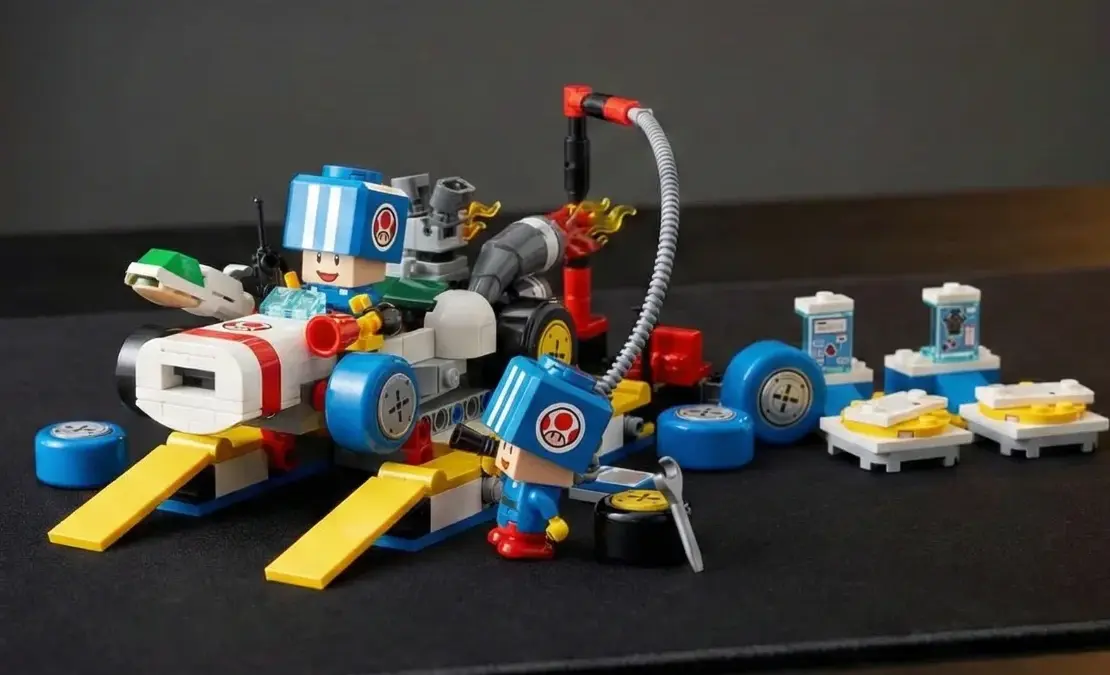 LEGO Super Mario Kart Toad's Garage Review: Pit Stop Customization Done Right LEGO Super Mario Kart Toad's Garage Review: Pit Stop Customization Done Right 33