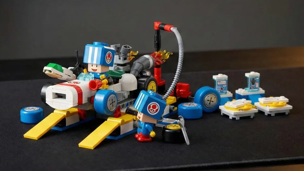LEGO Super Mario Kart Toad's Garage Review: Pit Stop Customization Done Right LEGO Super Mario Kart Toad's Garage Review: Pit Stop Customization Done Right 38