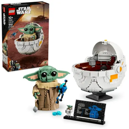 LEGO Releases the Grogu with Hover Pram Set, Offering the Star Wars Bundle at a Bargain Price 34