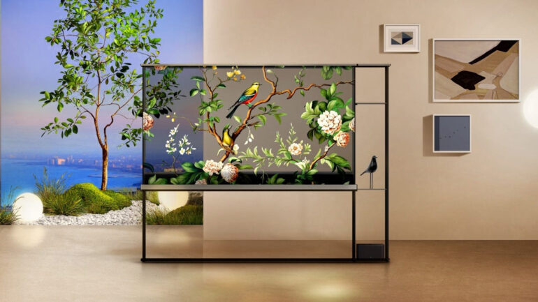 LG Unveils Innovative Transparent OLED TV at CES 2024 3