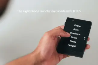 Telus brings The Light Phone to Canada for the first time. 11