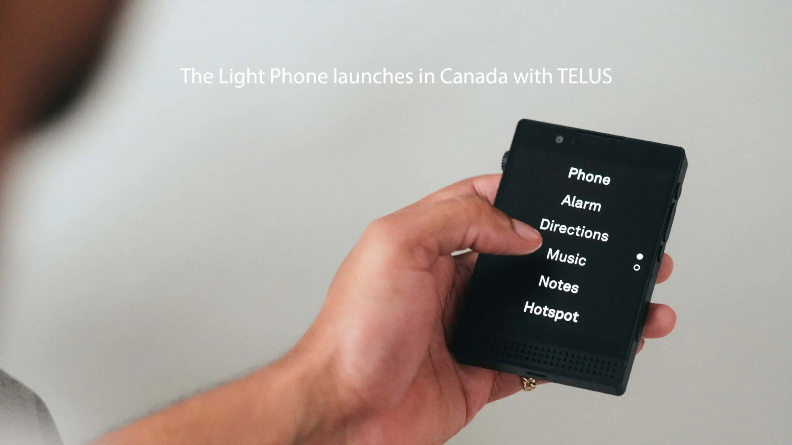 Telus Launches The Light Phone in Canada for the First Time 33