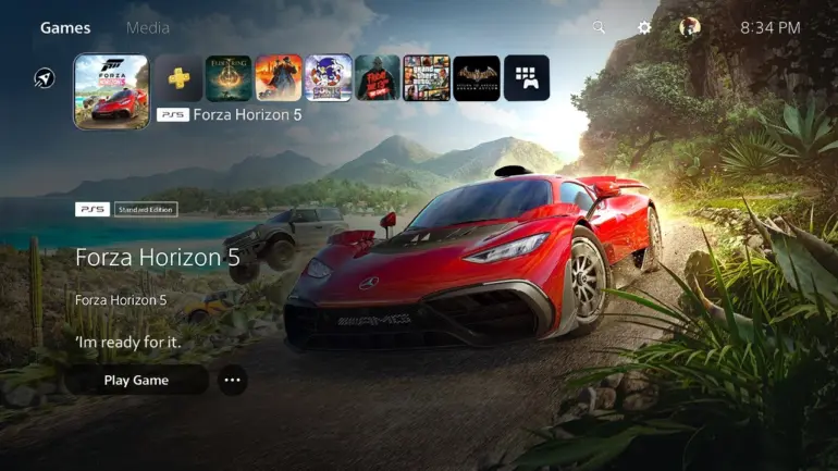 Forza Horizon 5 Soars to PS5 Charts with Xbox Boost 3