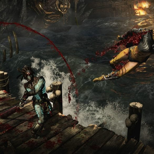 Mortal Kombat X Briggs Family Trailer 33