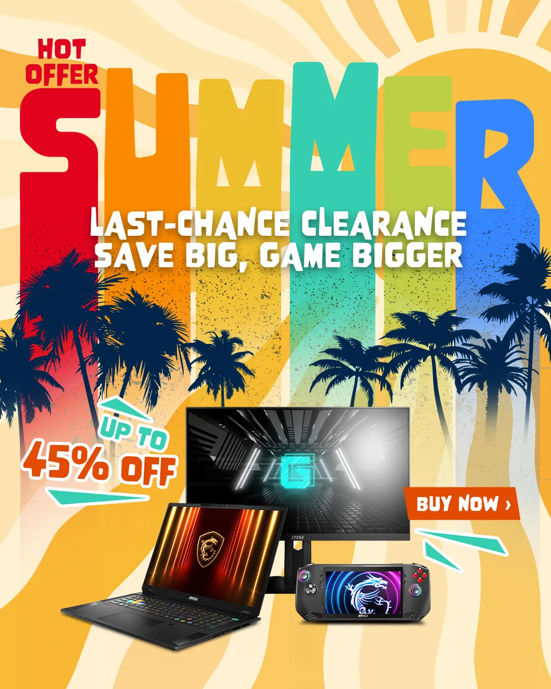 SUMMER LAST CHANCE CLEARANCE