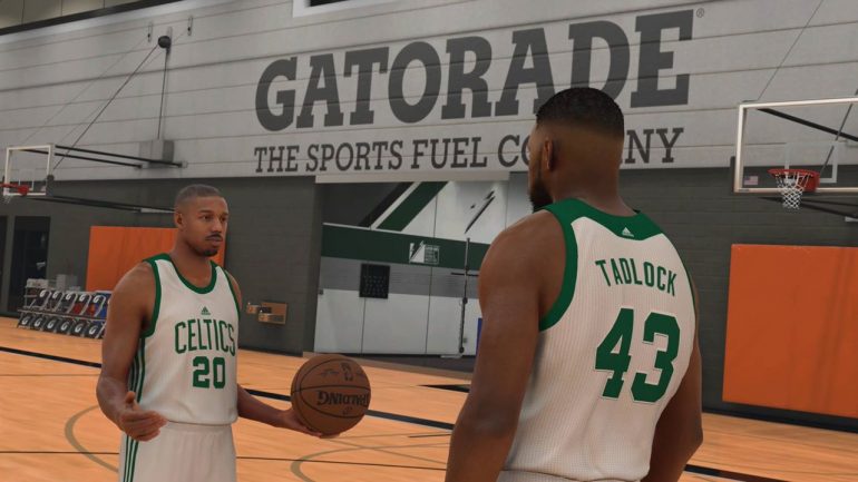 NBA 2K17 and Michael B Jordan Announcement 3