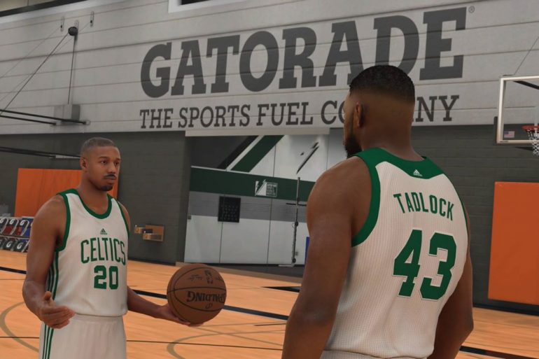 NBA 2K17 and Michael B Jordan Announcement 38