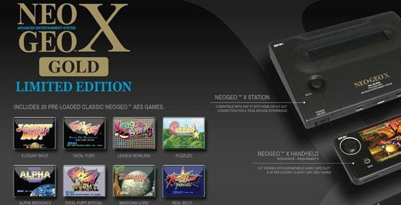 NEOGEO X GOLD Limited Edition