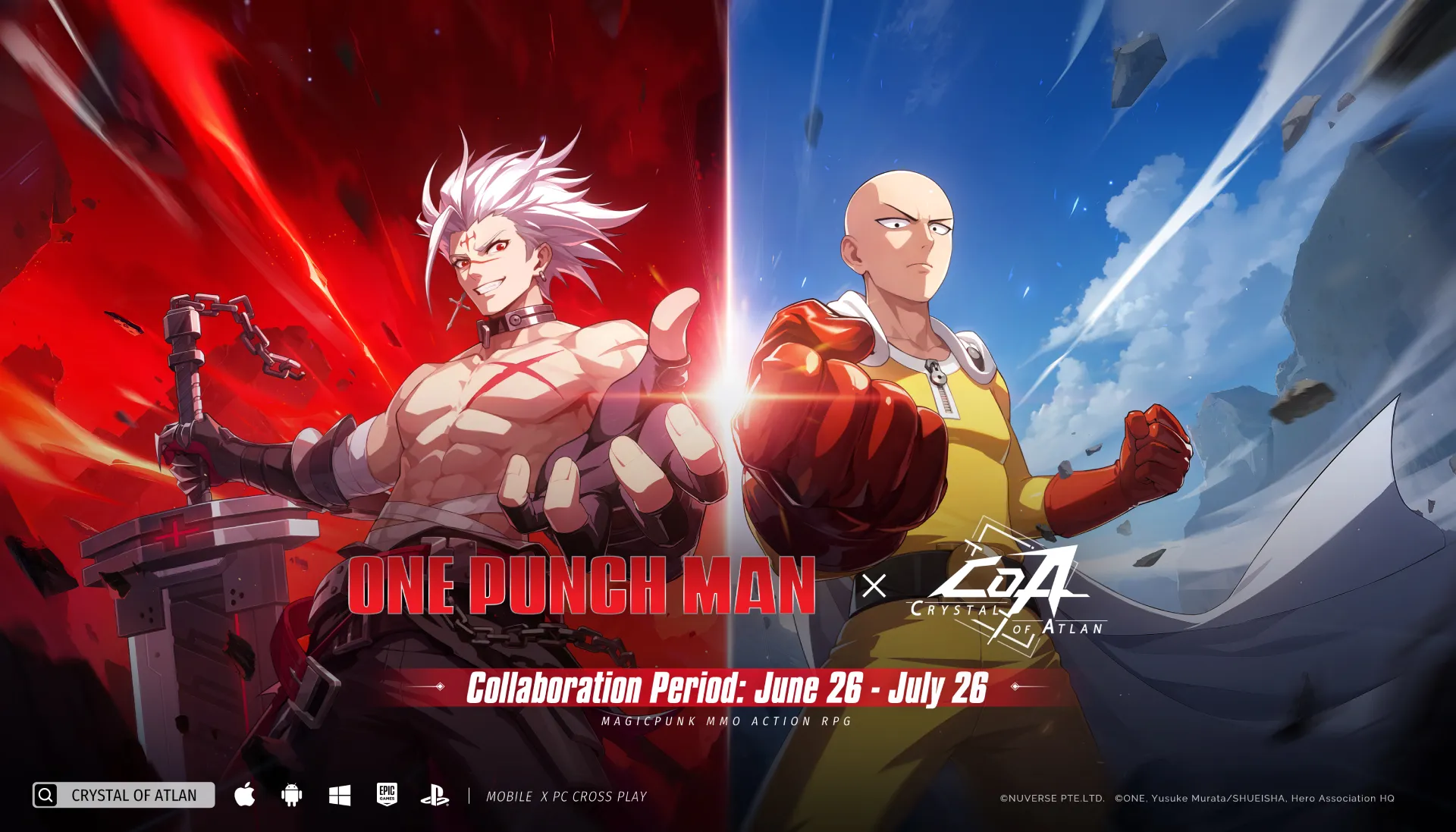 "One-Punch Man" x Crystal of Atlan Crossover Launches Today! 33