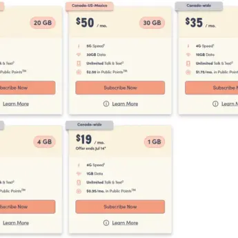 Public Mobile's Latest Plans Fail to Impress 39
