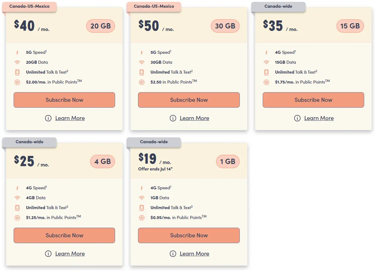 Public Mobile's New Plans Miss the Mark for Customers 33