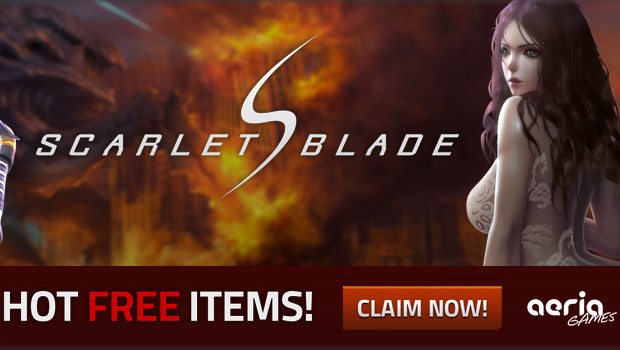 Scarlet Blade Open Beta Items Giveaway