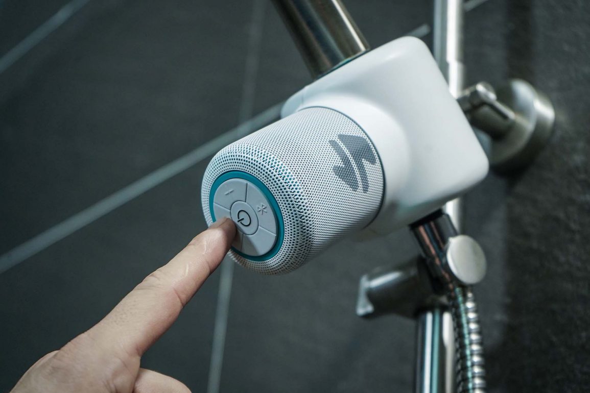 Shower Power - The Hydropower Shower Speaker by Ampere 33