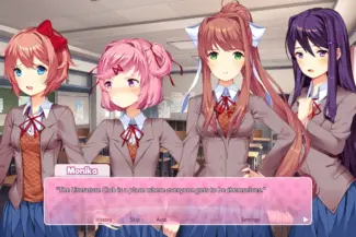 Doki Doki Literature Club Released on Mobile Platforms 16