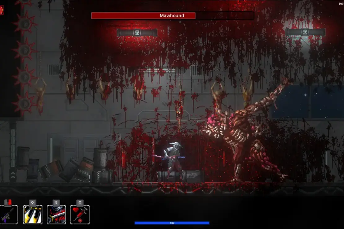 Pixel Carnage Starts – Katanaut Now Available on Steam! 33