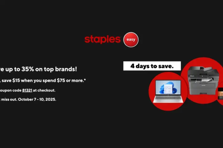 Staples Canada October Tech Sale: Major Discounts on Gaming, Laptops, and Home Office Gear 38