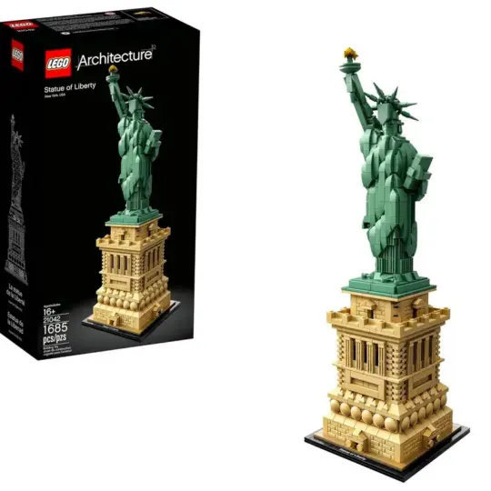 LEGO Statue of Liberty Set with 1,635 Pieces Available at Unbeatable Price on Amazon LEGO Statue of Liberty Set with 1,635 Pieces Available at Unbeatable Price on Amazon 33