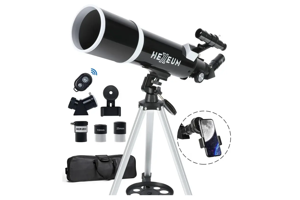Affordable Beginner Telescope Offers Two Quality Eyepieces at Toy Price 33
