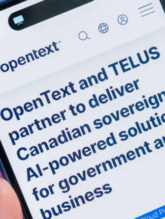 Telus and OpenText Launch AI Cloud to Transform Canadian Businesses 35