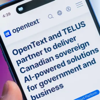 Telus and OpenText Launch AI Cloud to Transform Canadian Businesses 39