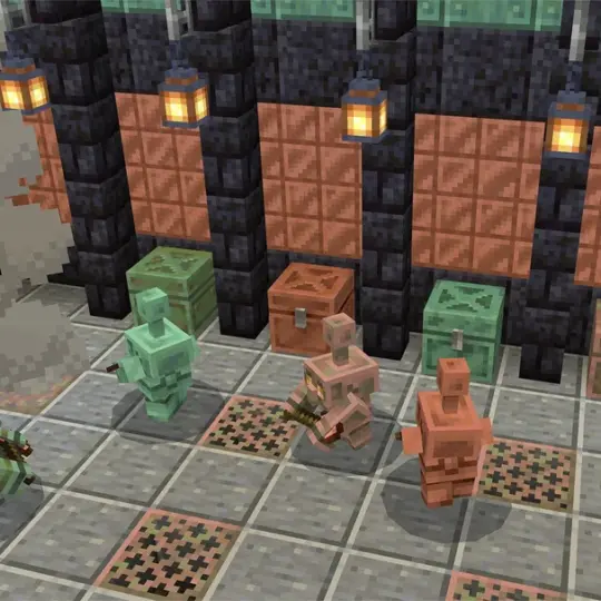Discover the Exciting New Copper Golem Statues in Minecraft Beta Update 35
