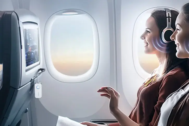 Affordable Gadget Lets You Connect Your Bluetooth Headphones to Plane Screens 38