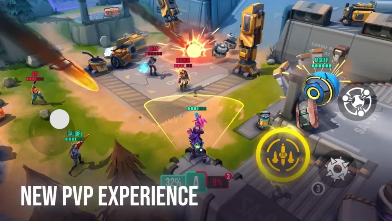 Fast-Paced 3v3 Mobile PvP Game Ricochet Squad Launches on Android and iOS Fast-Paced 3v3 Mobile PvP Game Ricochet Squad Launches on Android and iOS 33