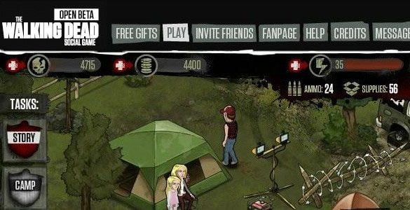 The Walking Dead Social Game 33
