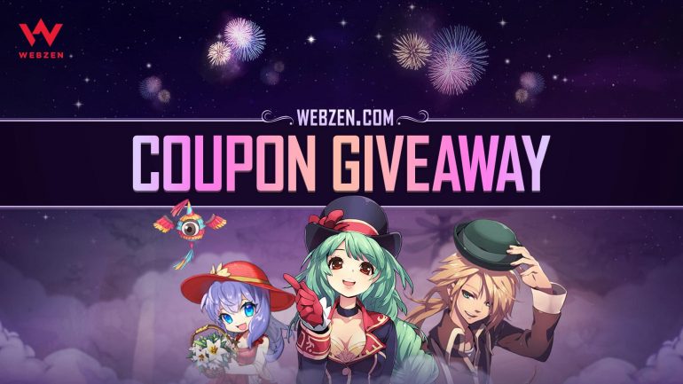 Webzen.com's 10th Anniversary Coupon Giveaway 3