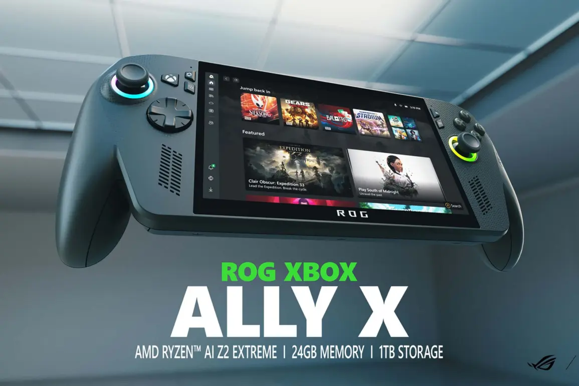 Microsoft Launches Exciting Asus ROG Xbox Ally Handheld Gaming Device 31